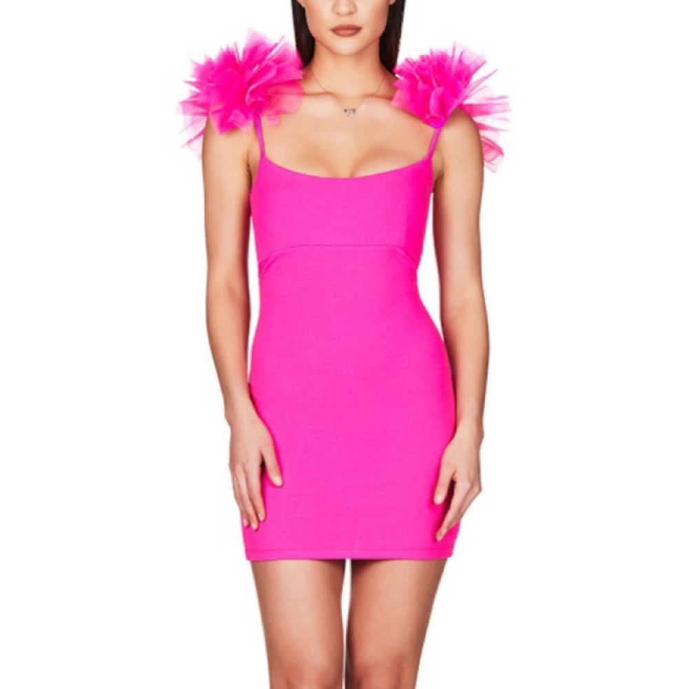 Nookie Pink Mini Dress